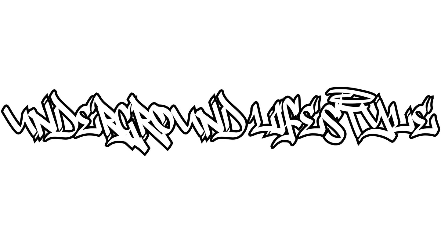 “Graffiti” Window Sticker