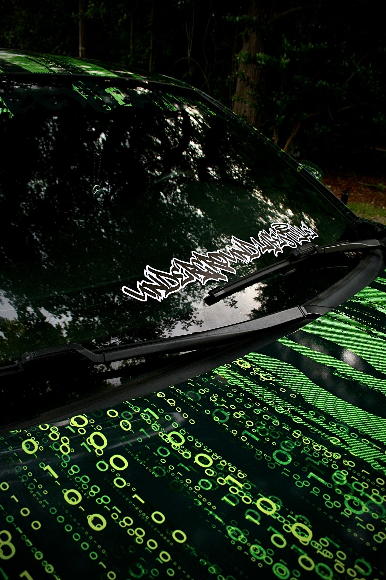 “Graffiti” Windshield Banner