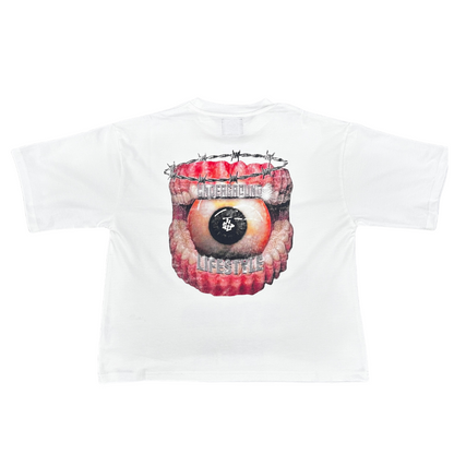 White "Stand Out" Statement Tee